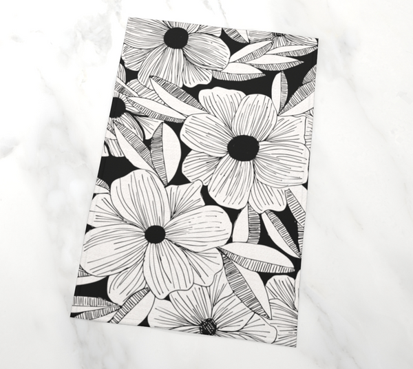 Floral Tea Towel